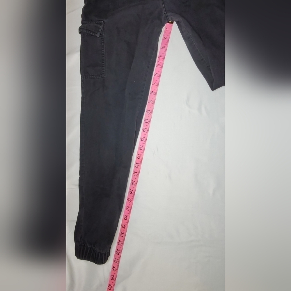Divided By H&M High-rise Cargo Black Joggers Women's Size 0 - Picture 9 of 10